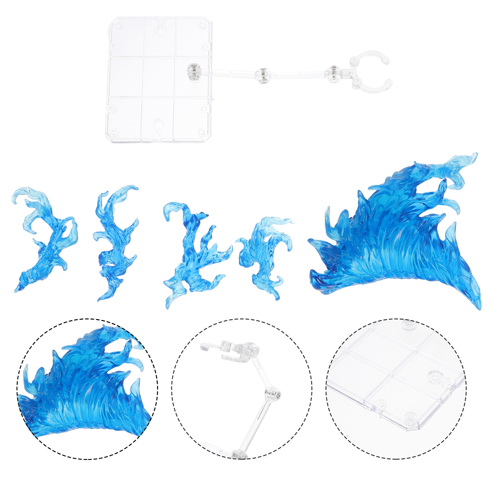 Action Figure Stand - 1 Set de Soporte para Figuras