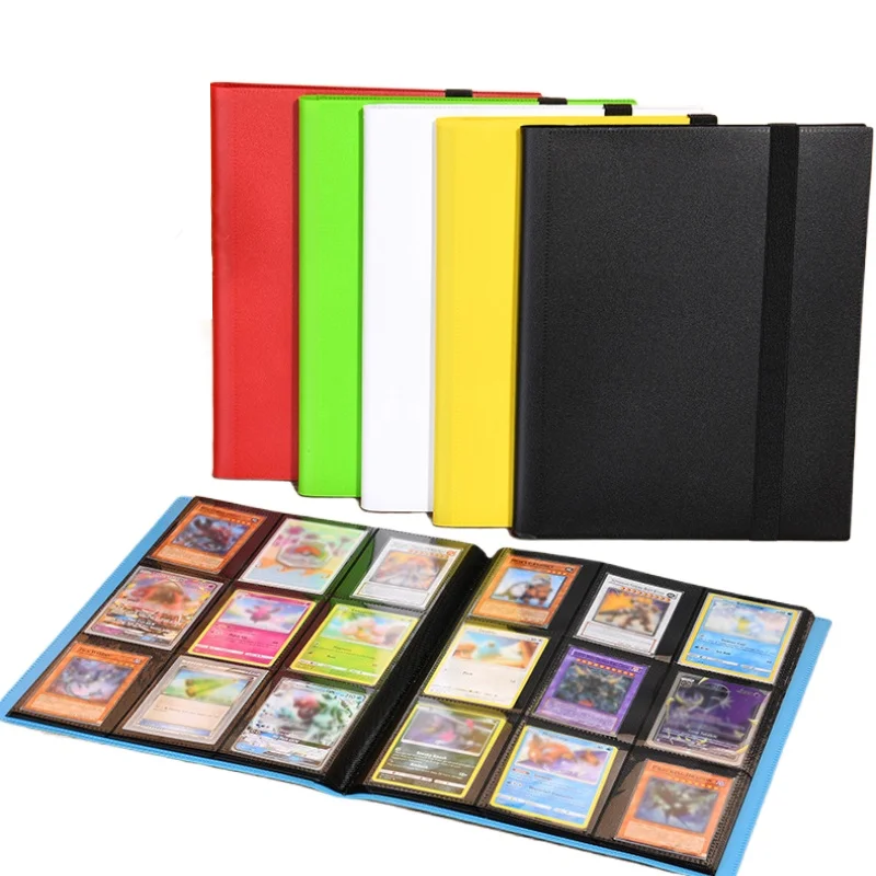 Trading Card Binder - Carpeta de tarjetas con 9 bolsillos,