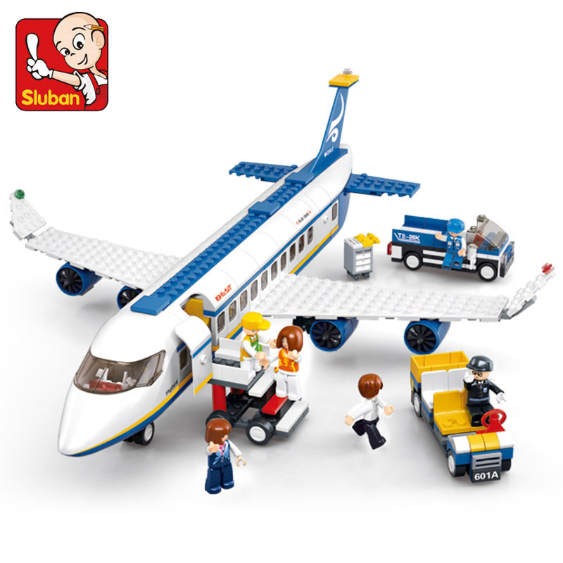 Lego Set Creator - SLUBAN-avión de aeropuerto de aviación urbana,