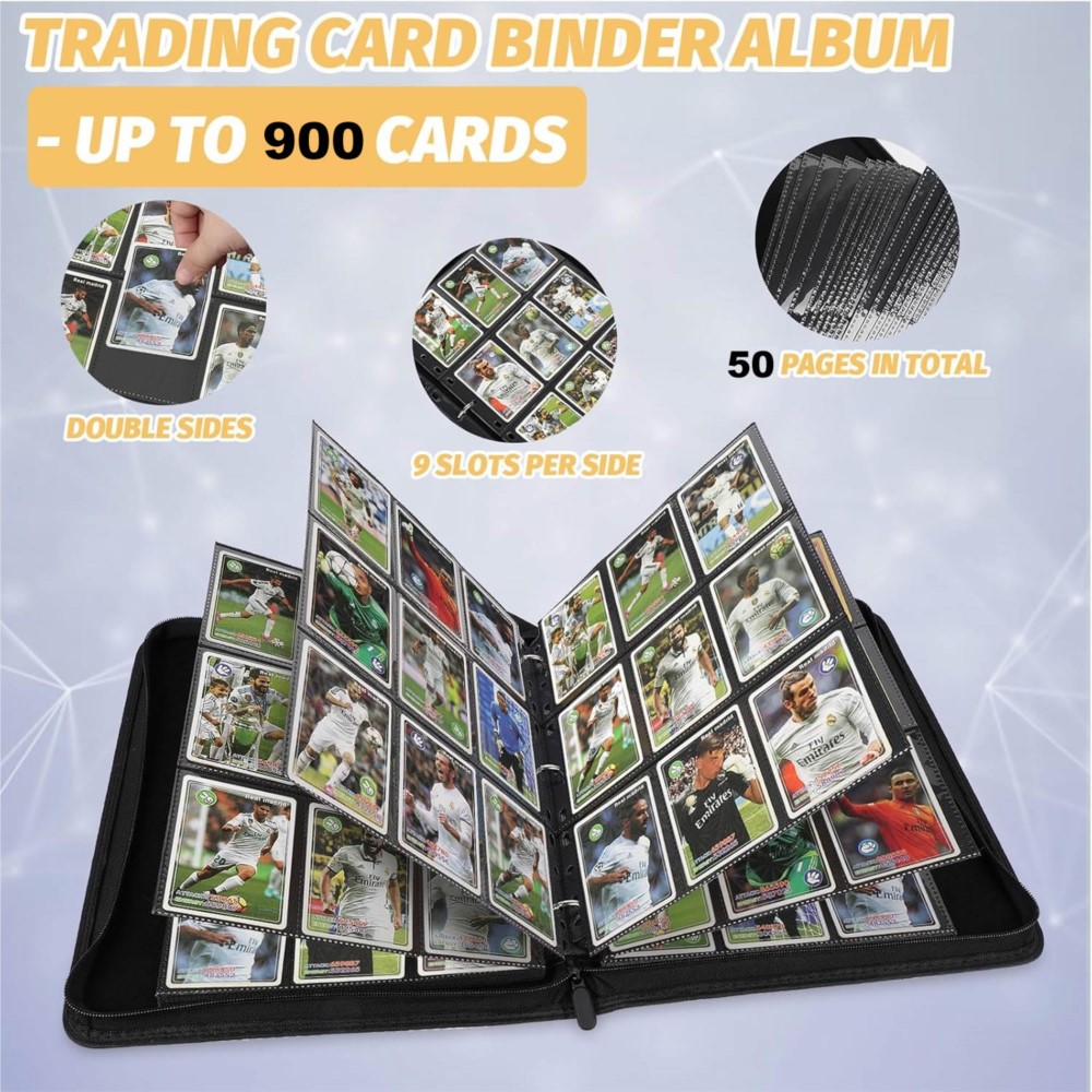 Carpeta para Tarjetas con 9 Bo - Trading Card Binder reseña y precio