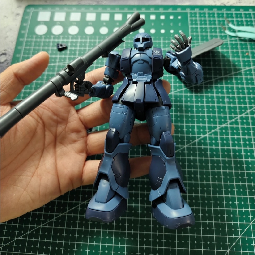 GTO MS-05 HG 1/144 Zaku Black  - Bandai Model Gundam Hg reseña y precio