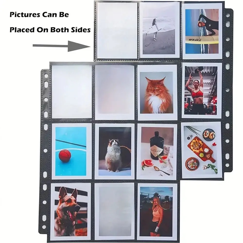 Paquete de 10 Páginas Negras p - Trading Card Binder reseña y precio
