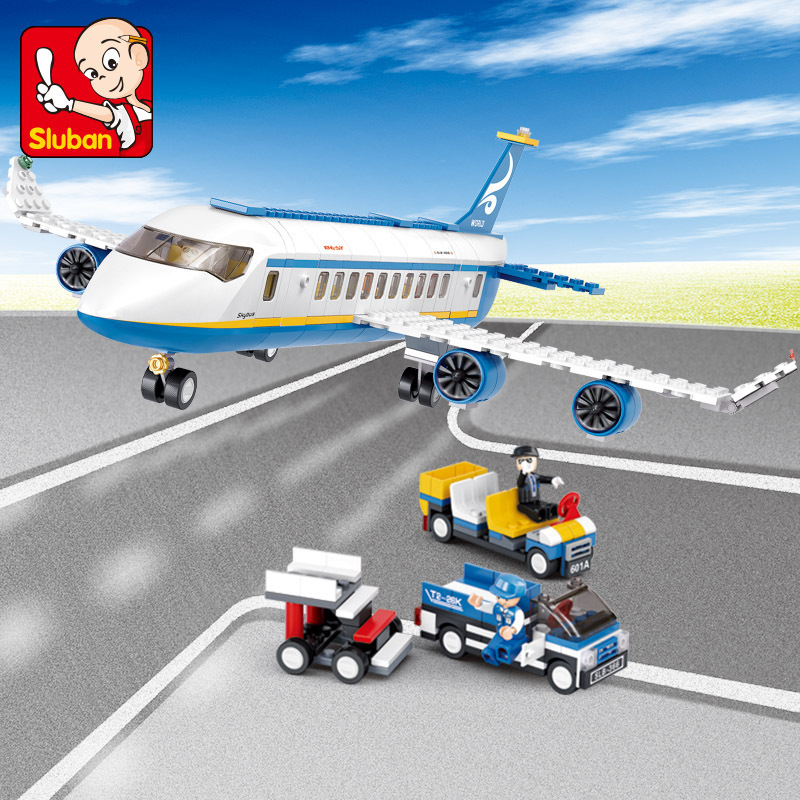 SLUBAN-avión de aeropuerto de  - Lego Set Creator reseña y precio
