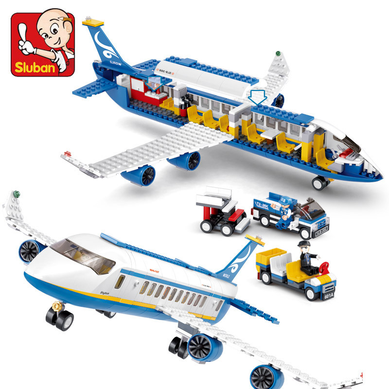 SLUBAN-avión de aeropuerto de  - Lego Set Creator reseña y precio