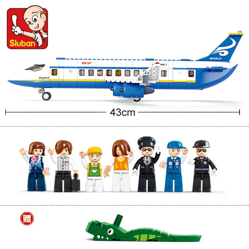 SLUBAN-avión de aeropuerto de  - Lego Set Creator reseña y precio